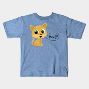 Confused Kitty Kids T-Shirt